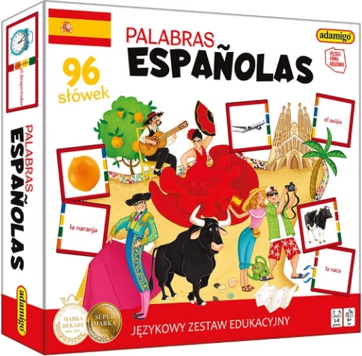 Carte educative linguistiche Palabras Espanolas