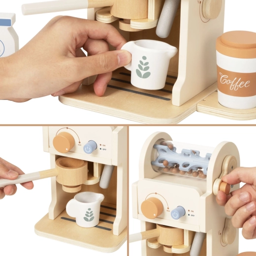 Macchina del caffè interattiva come quella vera