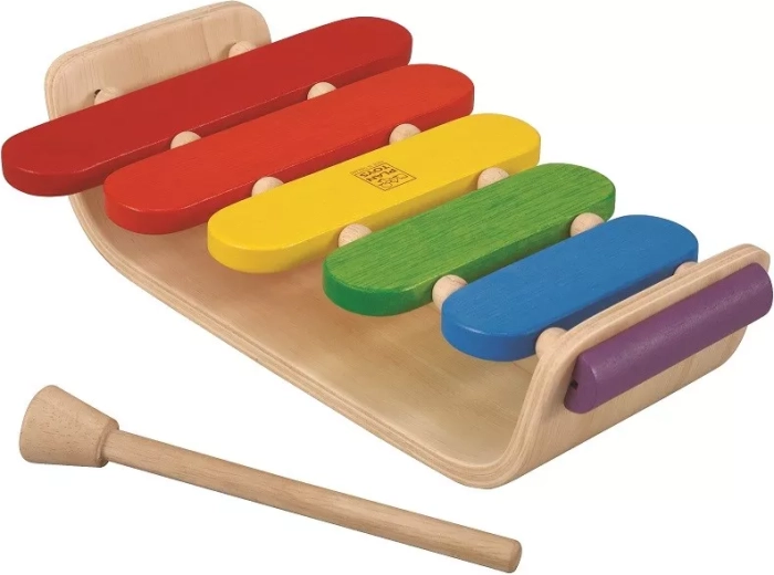 Xilofono ovale PlanToys per bambini