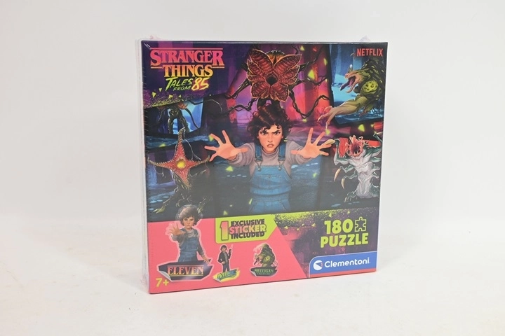 Puzzle Clementoni Stranger Things 180 pezzi in confezione Square box