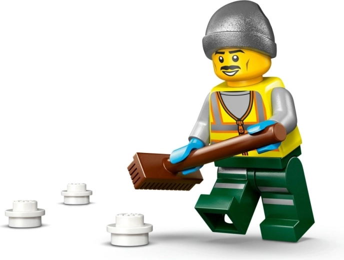 Minifigure dell’autista e accessori