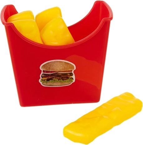 Patatine e salse come vere