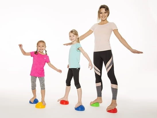 Allenamento di equilibrio e stabilità per tutta la famiglia