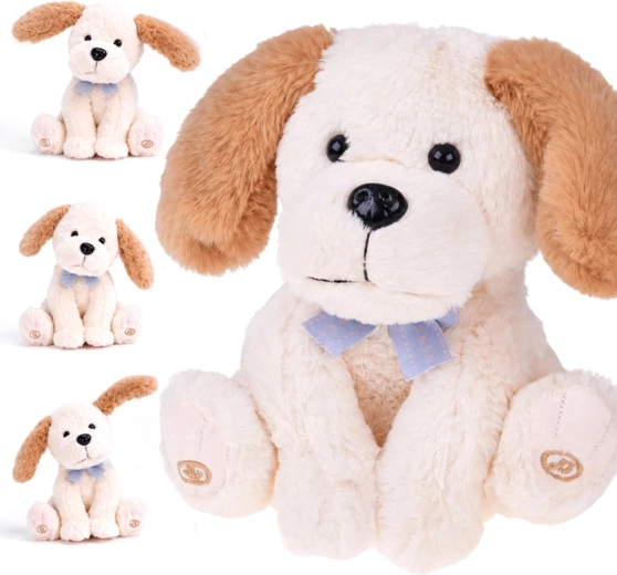 Cagnolino di peluche interattivo che ripete parole e riproduce melodie - 1 pezzo