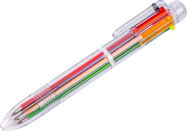 Penna multicolore in un unico corpo