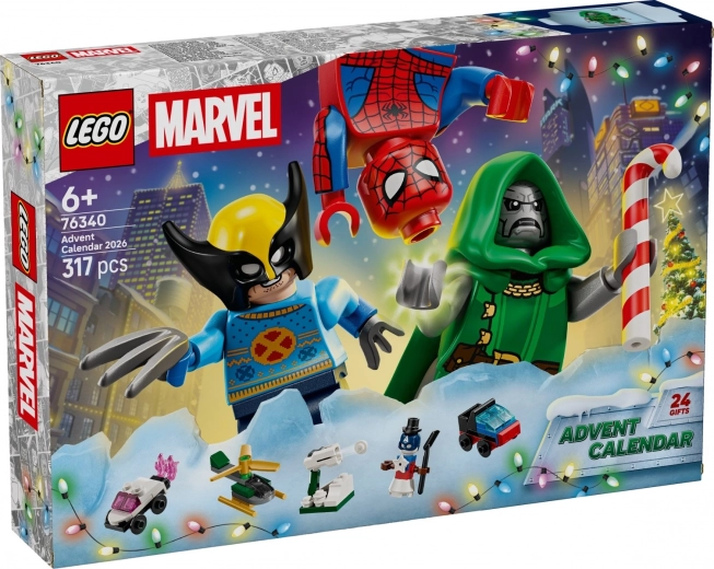 Calendario dell’Avvento LEGO Marvel 2026