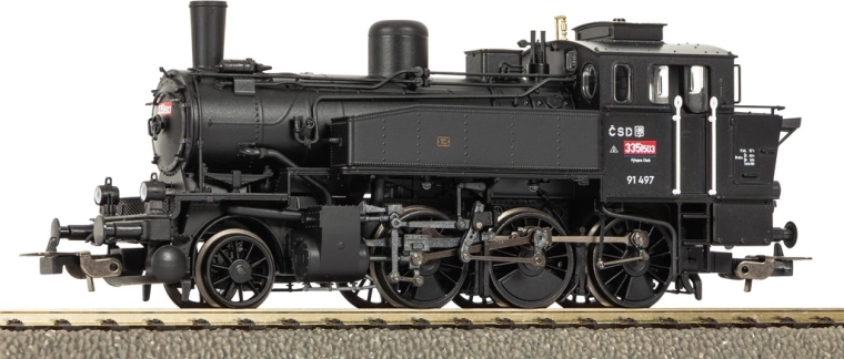 Piko locomotiva a vapore ČSD BR 335.1 (epoca III) H0