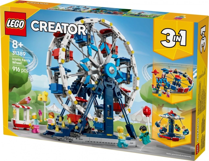 3 modelli in 1 set per ricostruire all’infinito