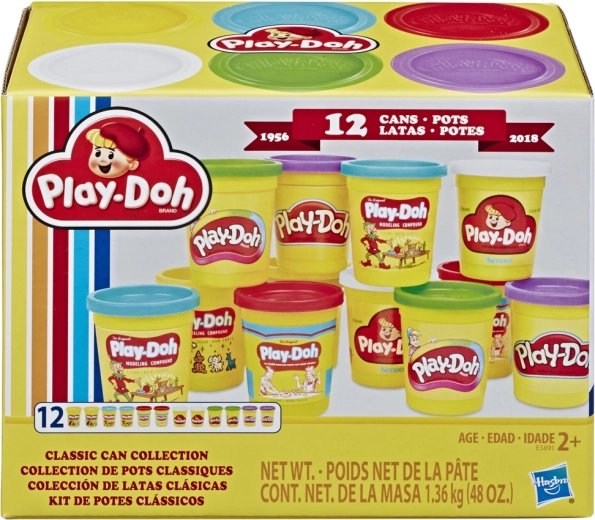 Play Doh 12 barattoli