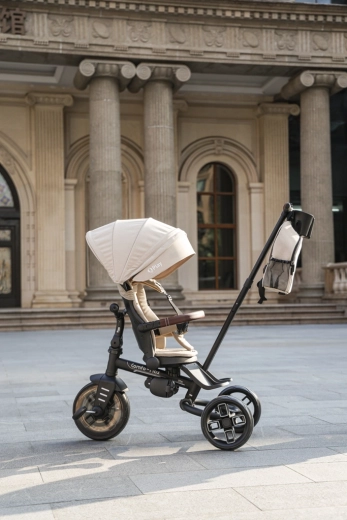 Comfort nelle passeggiate: schienale reclinabile e cappottina