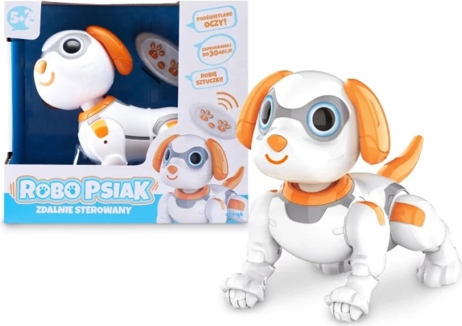 Robo-cagnolino RC – cagnolino robotico interattivo con telecomando