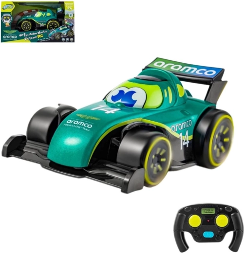 Formula Aston Martin radiocomandata, 19 cm