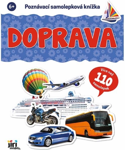Libro di adesivi educativo – Trasporti