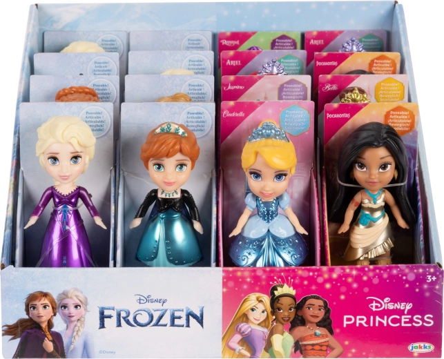 Mini bambola DISNEY PRINCESS 7 cm