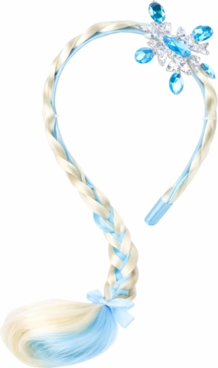 Fiocco di neve scintillante e strass blu