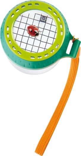 Cattura e osserva: retino e barattolo con lente