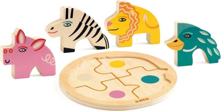 Scanalature guida per un incastro intuitivo