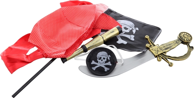 Tutto in uno: equipaggiamento da pirata completo