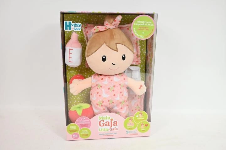Bambola interattiva TMT Huggy Luv Gaja con accessori - 1 pezzo