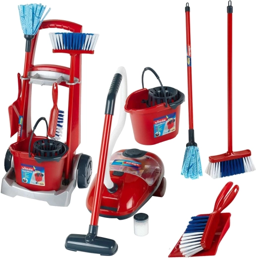 Dotazione completa per le pulizie in stile VILEDA JUNIOR