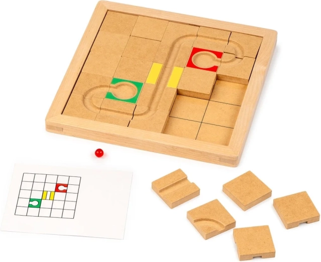 Realizzazione in legno di qualità e plancia di gioco chiara
