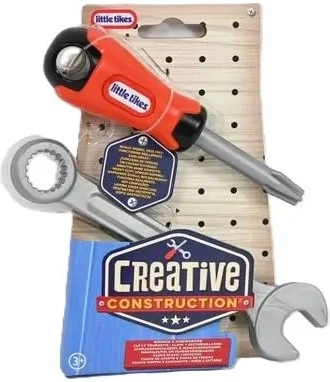 Little Tikes set creativo di attrezzi con chiave inglese e cacciavite