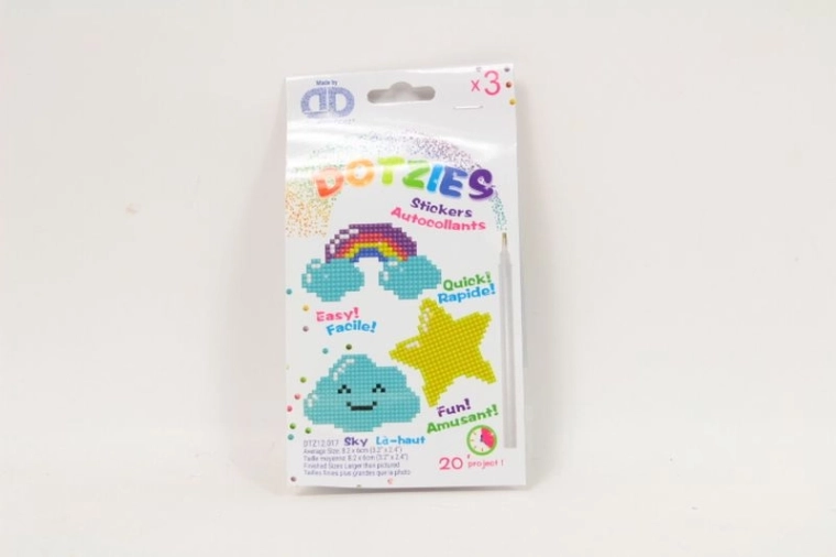 Diamond Dotz set di adesivi per ricamo con diamanti Sky (3 pz)