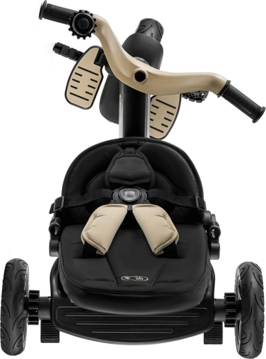 Sedile girevole a 360° e comfort in posizione semi sdraiata