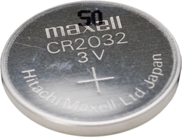 Standard CR2032 e tensione di 3 V