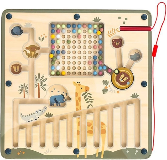 Labirinto magnetico safari Baby Mix