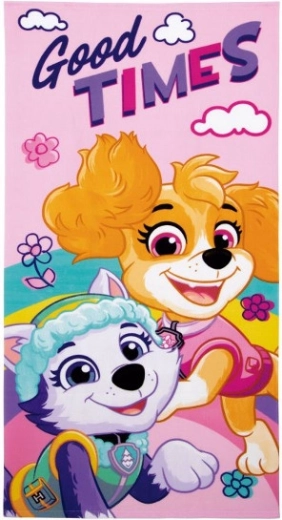 Telo mare per bambini Paw Patrol in microfibra 70 × 140 cm