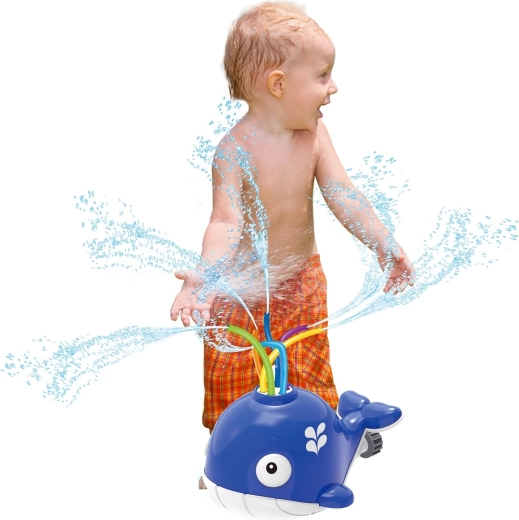 Spruzzatore d'acqua a forma di balena McFizz - 1 pezzo