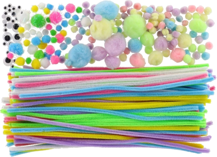 Materiale colorato per creare