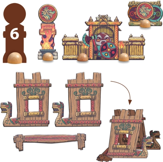 Accessori vichinghi per azione e fantasia