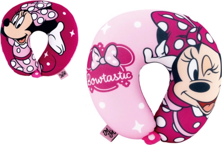 Cuscino da viaggio per il collo Minnie Mouse 28 cm