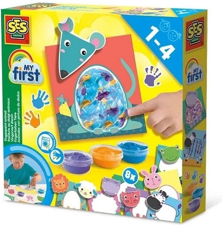 SES Creative My First animaletti – pittura con le dita