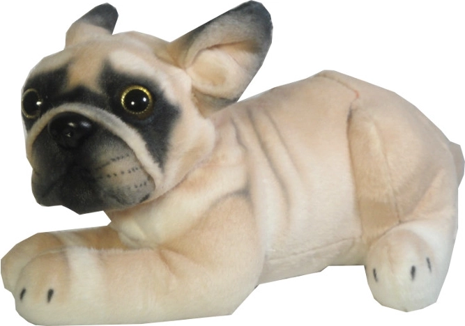 Cane di peluche bulldog 26 cm - 1 pezzo