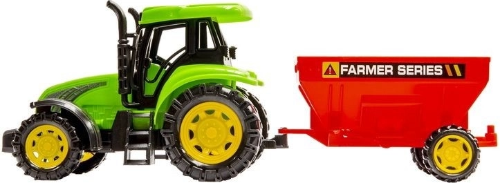 Set trattore + rimorchio pronto per avventure da fattoria