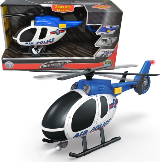 Elicottero della polizia 1:14 con luci e suoni