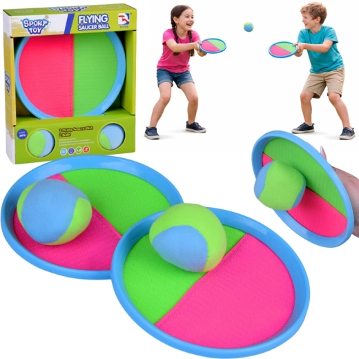CatchBall bersagli con velcro e palline - 4 pezzi