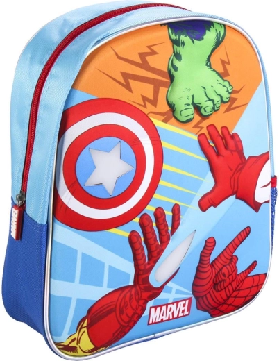 Zaino 3D Marvel Avengers con luce 31 cm - 1 pezzo