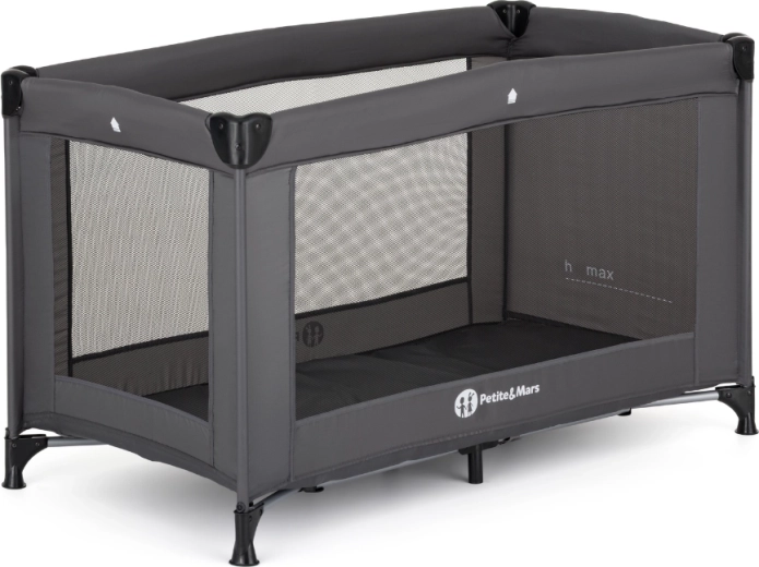 Sponde laterali in rete traspirante per comfort e controllo visivo