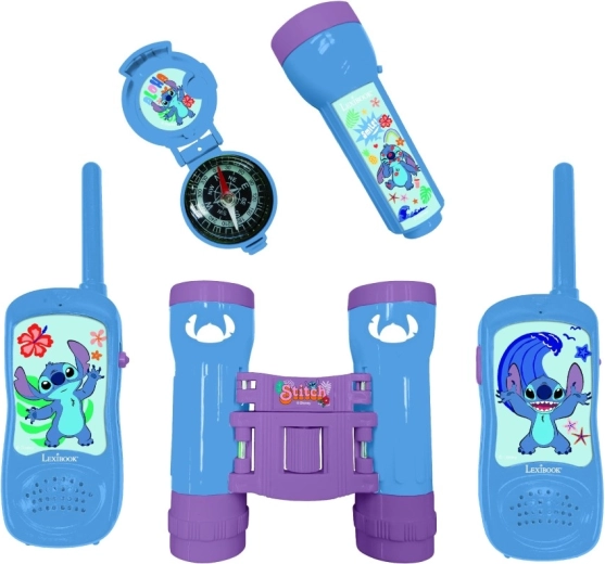 Binocolo e torcia per l’esplorazione