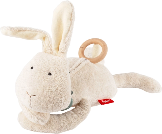 Sigikid Mamilodie coniglietto gravidanza con carillon ecru 36 cm