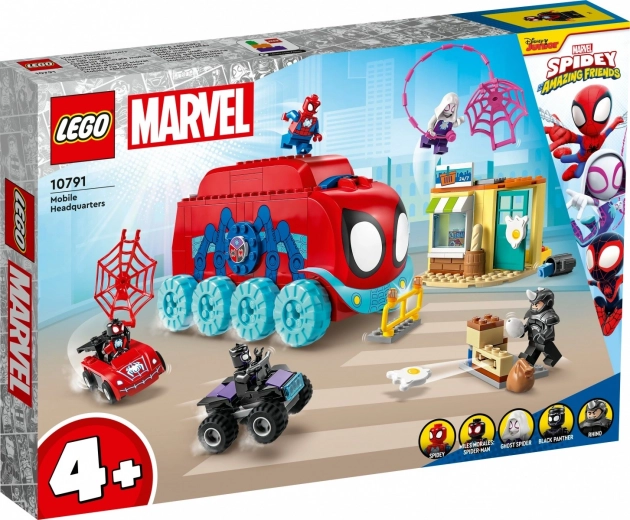 Lego marvel base mobile della squadra di spider-man 10791