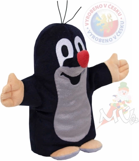 Moravská ústředna burattino di peluche parlante Krteček 20 cm - 1 pezzo