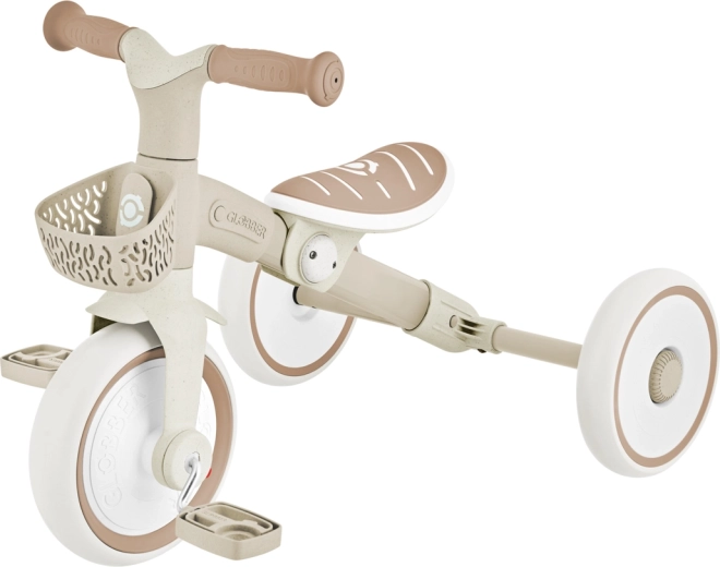 Triciclo evolutivo Globber Learning Trike 2v1 Plus EcoLogic Coconut