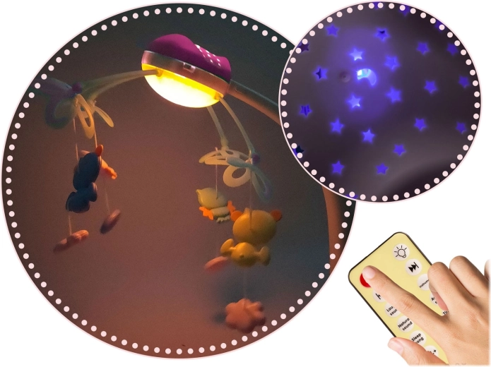 Luce rilassante e proiezione stellare