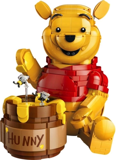 Iconica figura di Pooh con articolazioni mobili