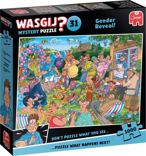 Jumbo Wasgij Mystery 31: rivelazione del sesso del bebè – puzzle da 1000 pezzi